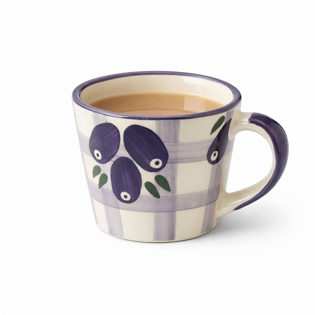 Jamun Junction Handpainted Ceramic Mug (125 ml )