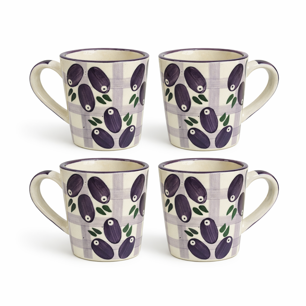 Jamun Junction Handpainted Ceramic Mug (300 ml )