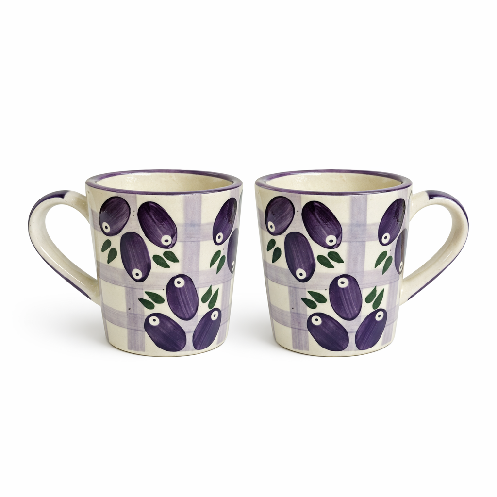 Jamun Junction Handpainted Ceramic Mug (300 ml )