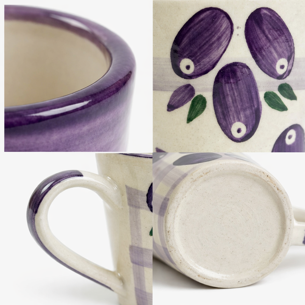 Jamun Junction Handpainted Ceramic Mug (300 ml )