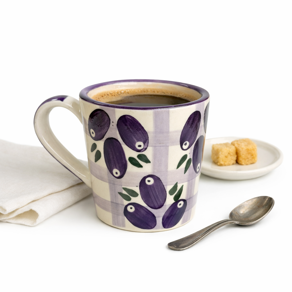 Jamun Junction Handpainted Ceramic Mug (300 ml )