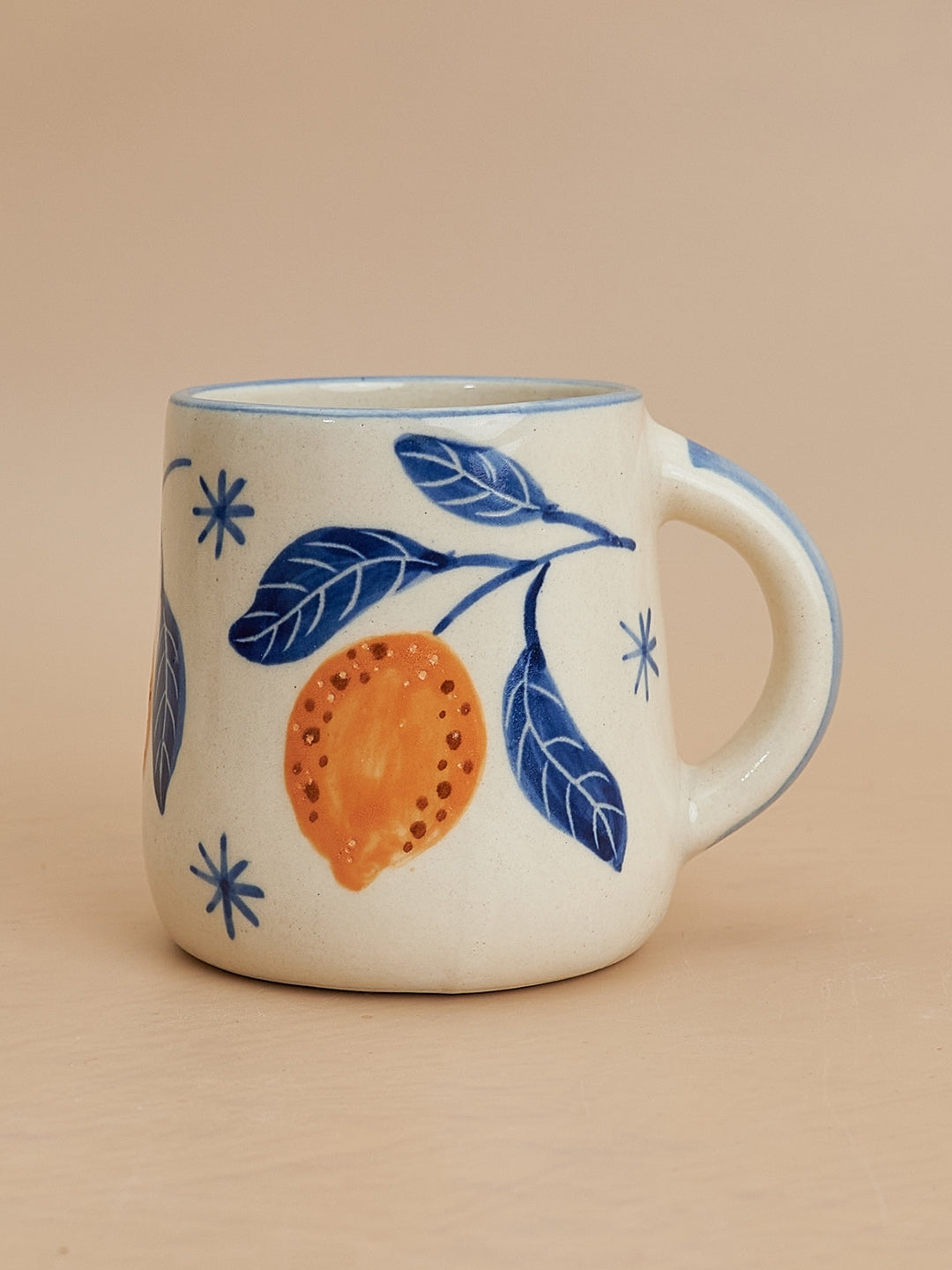 leafy lemon mug _nurture india