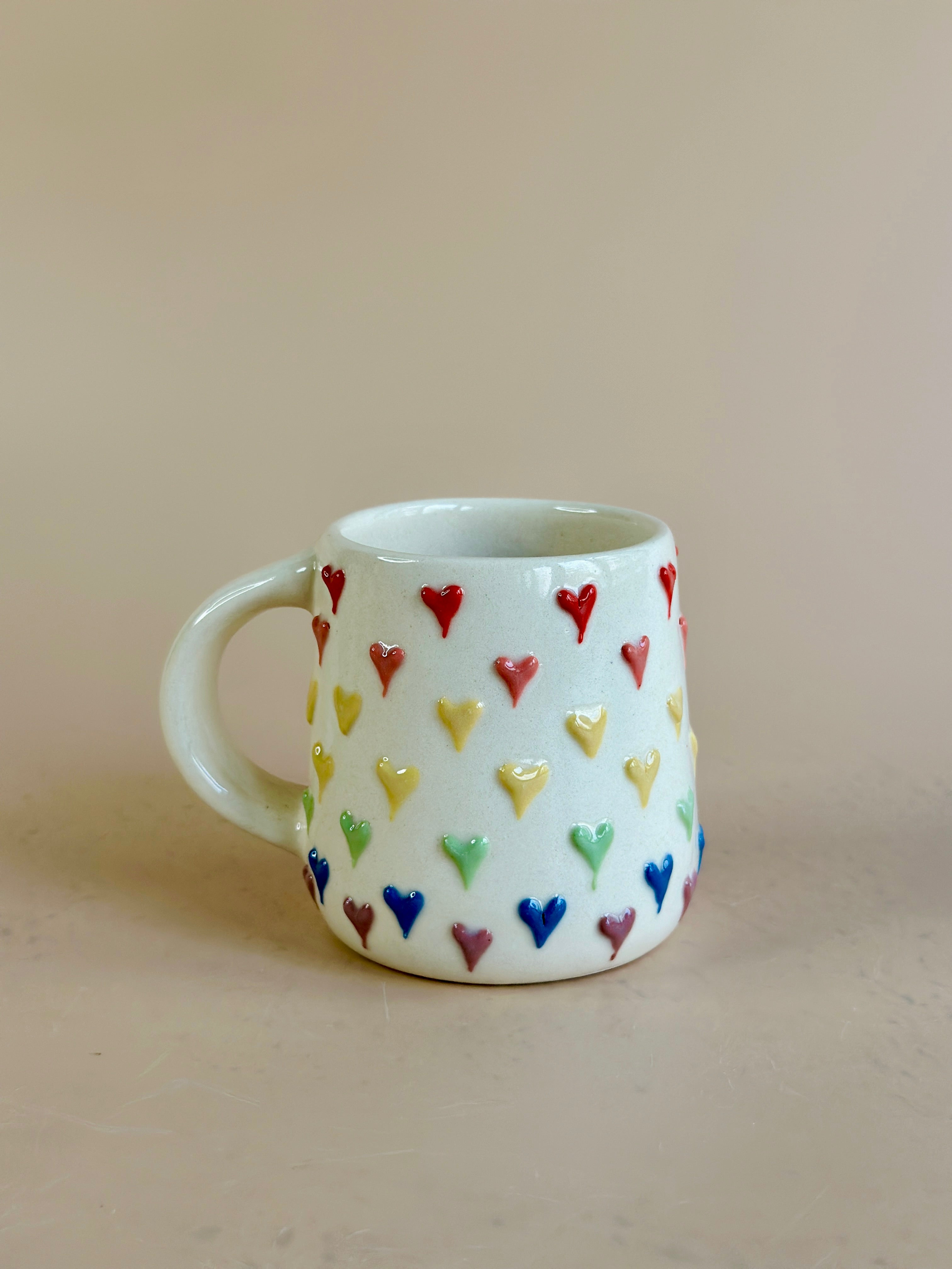 love embossed mug  nurture india