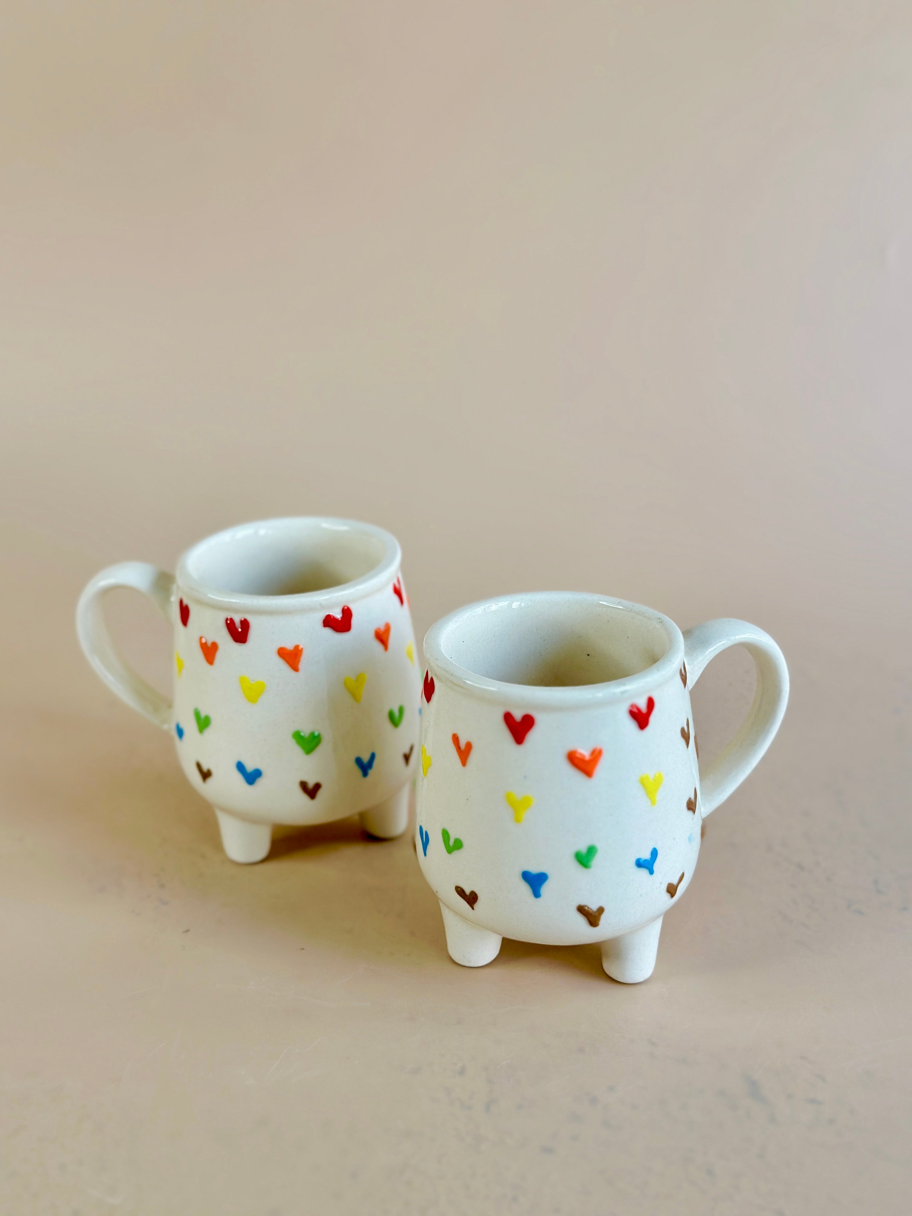 love embossed mug  nurture india