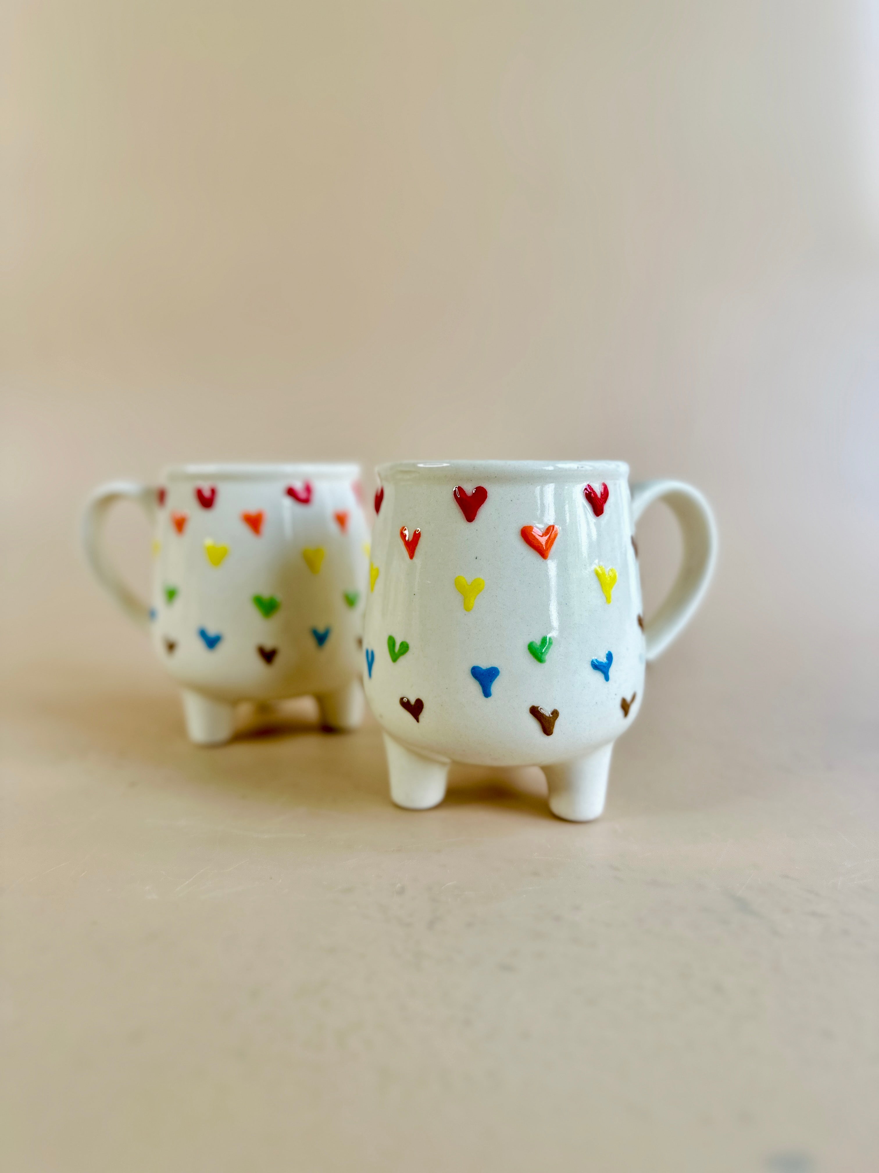 love embossed mug nurture india