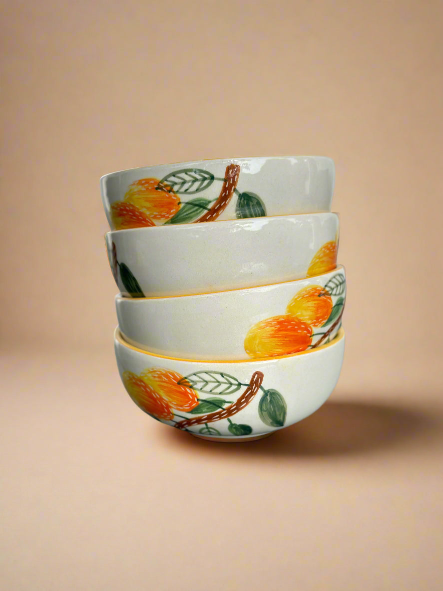 mango small bowl set of 4