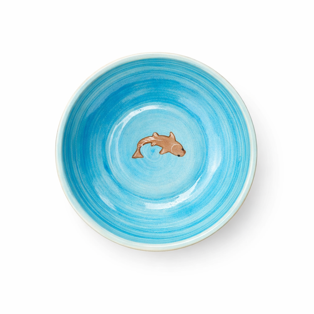 Koi Mulaqaat Fish Ceramic Bowl - Large