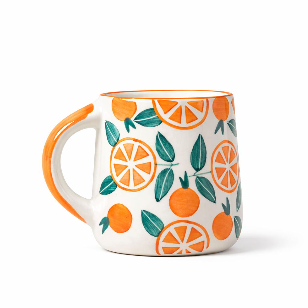 Narangi Orange Ceramic Cup (250ml)