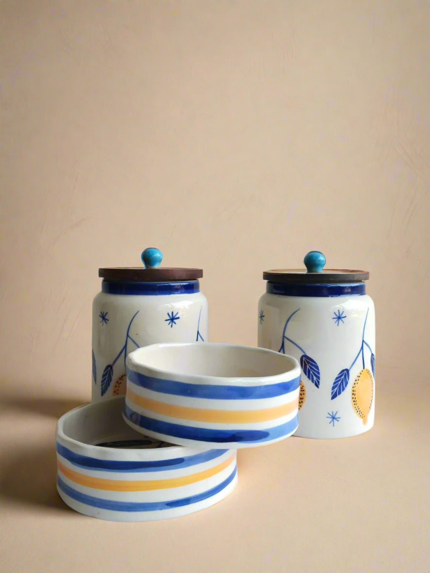 Keep It Zesty : Jar & Bowl Ensemble Set
