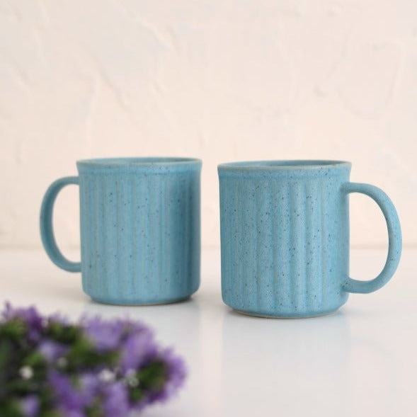 Skies Are Blue Ceramic Coffee Mug 350ml - Nurture India