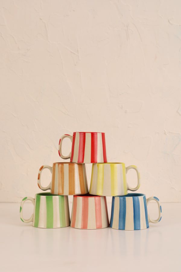 Stripe Out Mug Set of 6!