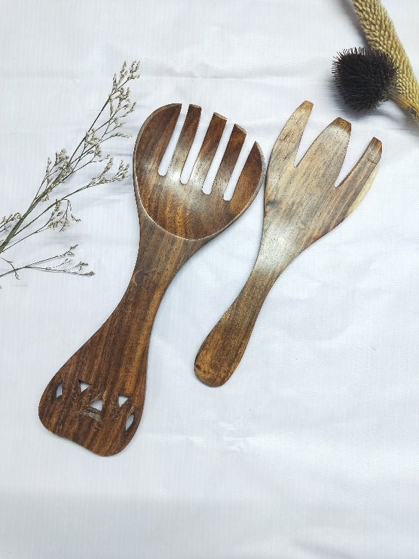 Salad fork style spoons